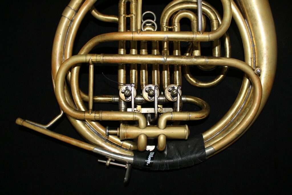 1930's Weimar C.F. Schmidt Double Horn - Image 3