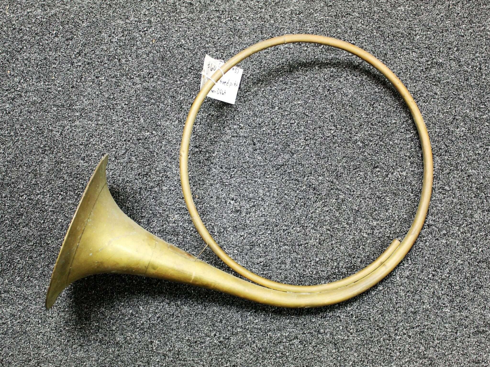Fixed Pitch Baroque Horn in D (Unfinished) 60 Hampson Horns