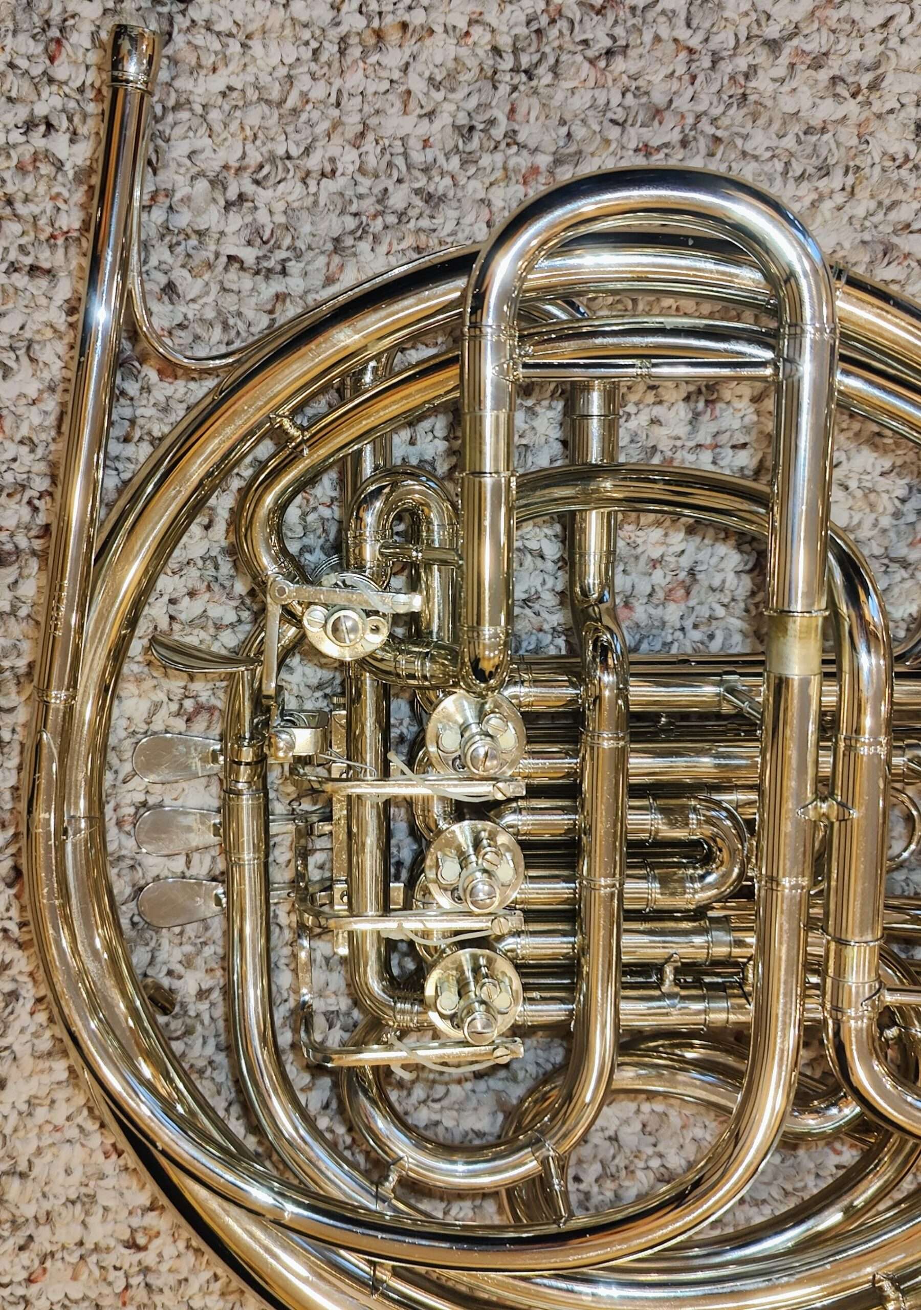 The Horn Guys - Hans Hoyer Heritage 6802GA-L Gold Brass Double Horn