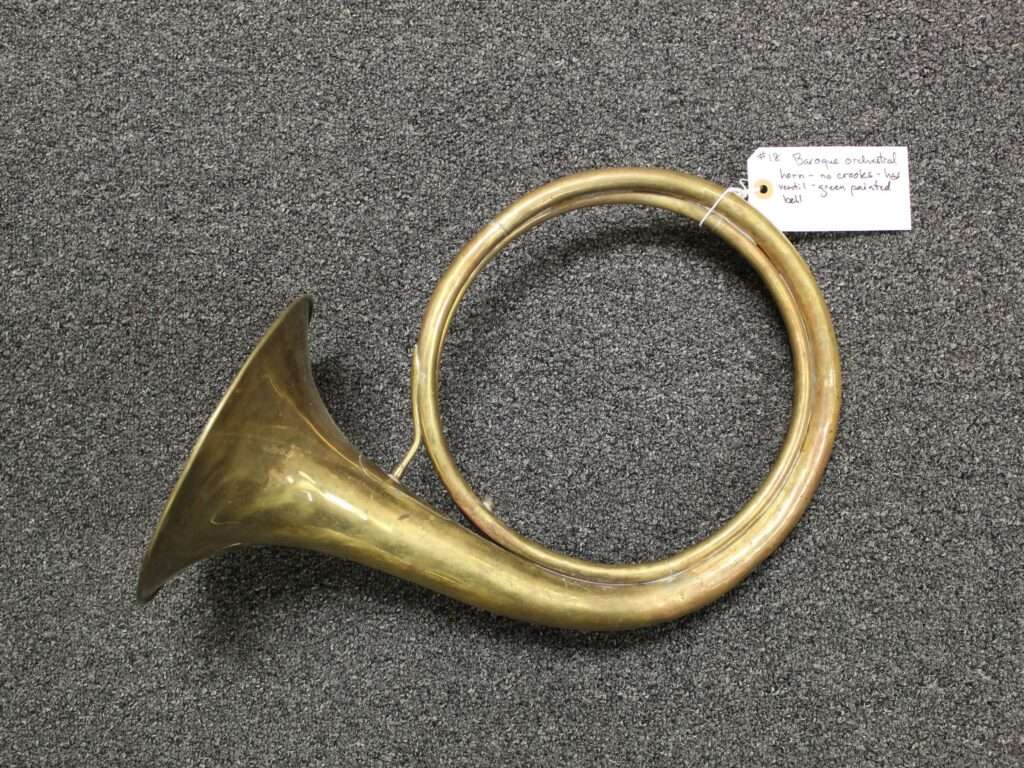 Lowell Greer Baroque Orchestral Natural Horn #18