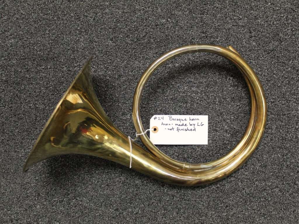 Lowell Greer Baroque Orchestral Natural Horn #24