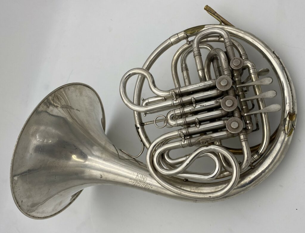 *reserved* King 1159 Double Horn - Custom Leadpipe