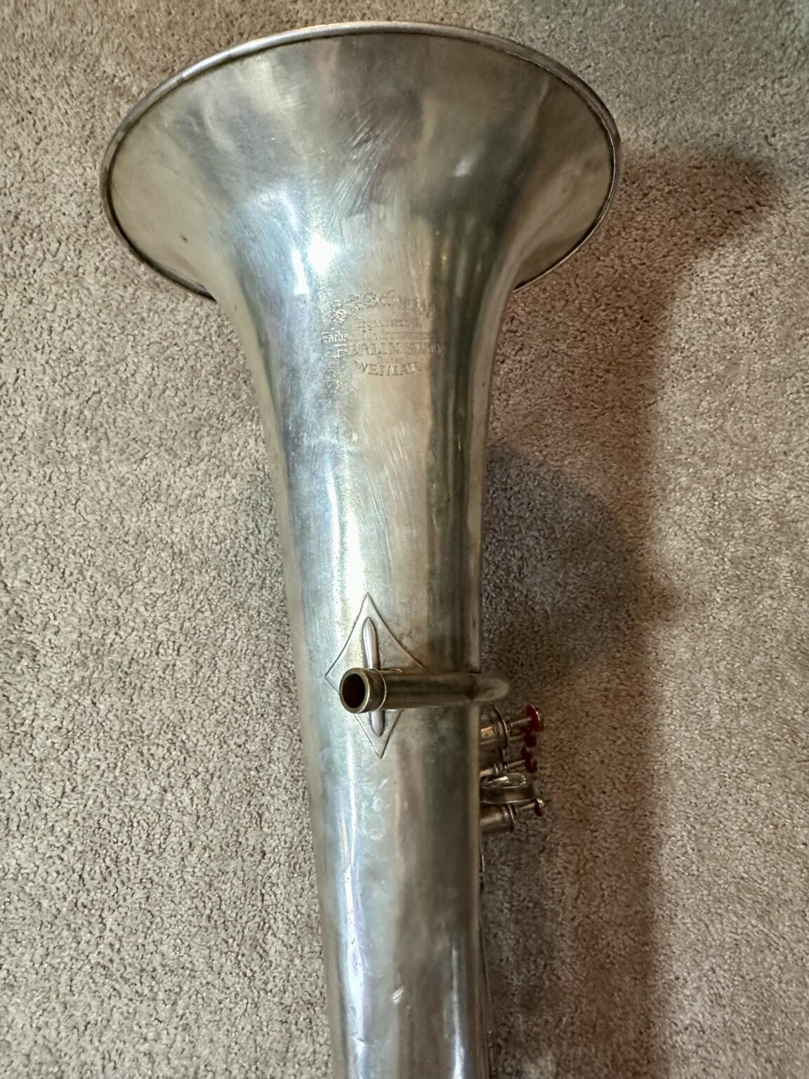 C.F. Schmidt 4v Baritone - Rare Pre-WWI Instrument! - Image 6