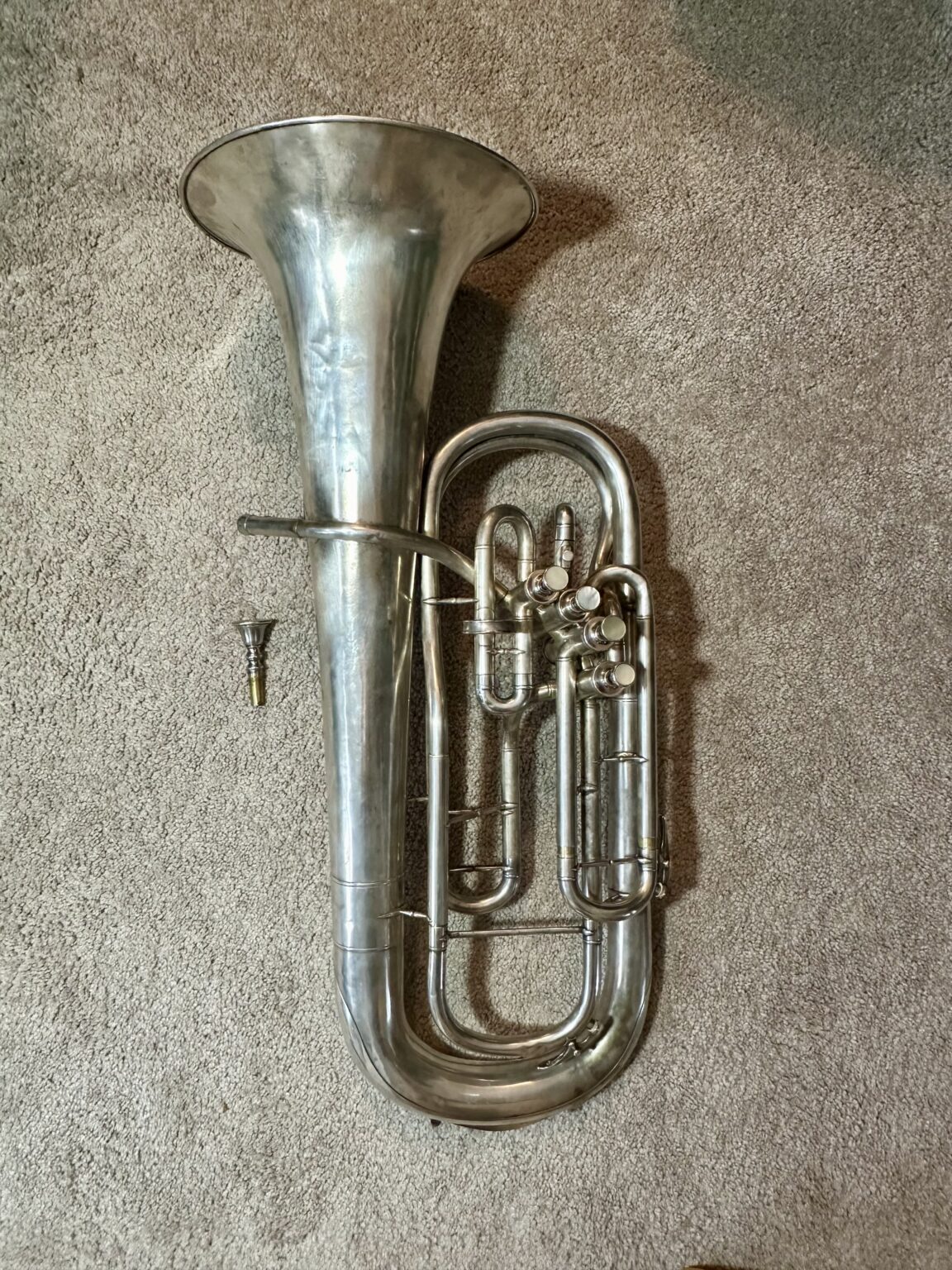 C.F. Schmidt 4v Baritone - Rare Pre-WWI Instrument! - Image 7