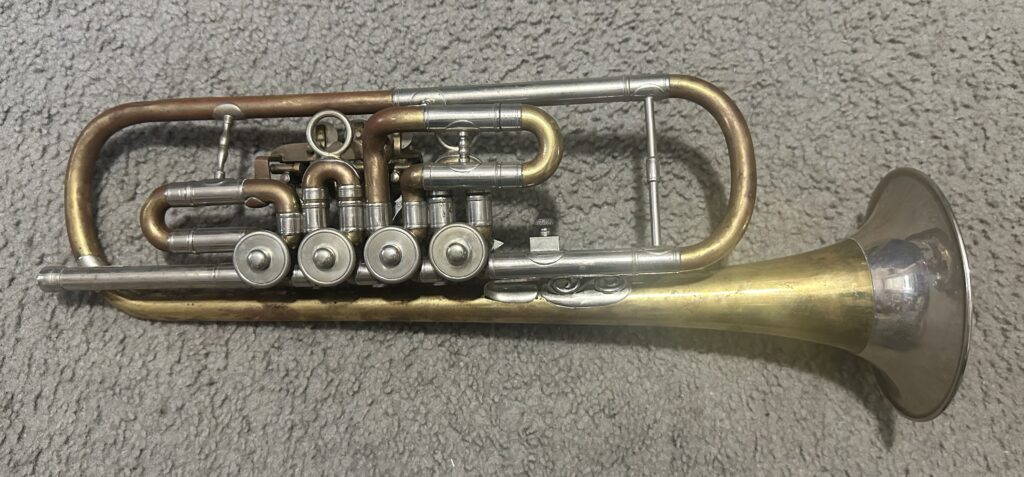 Bb Rotary Trumpet with 4 Valves - Image 2