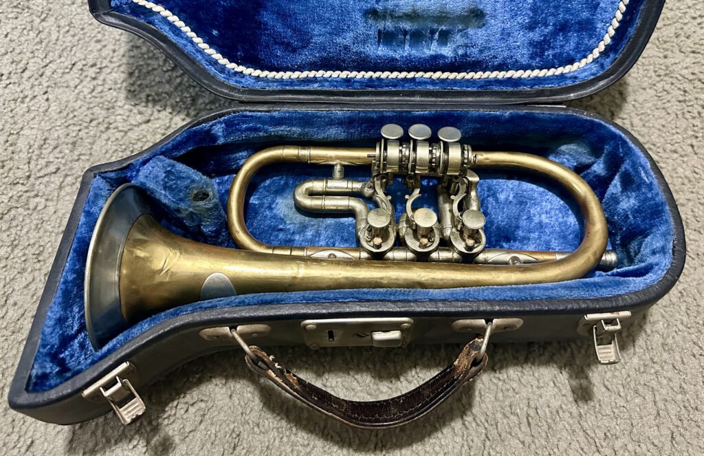 Eschenbach High Eb Rotary Cornet - Image 4