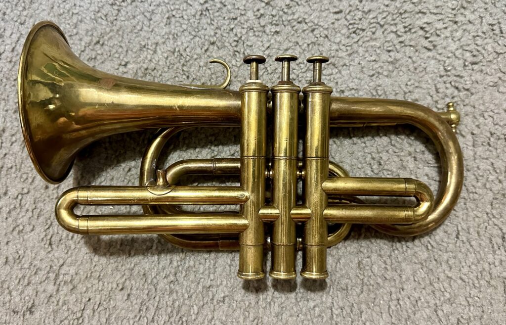 Halari Bb Cornet - Pre-1873! - Image 2