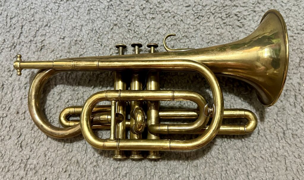 Halari Bb Cornet - Pre-1873! - Image 3