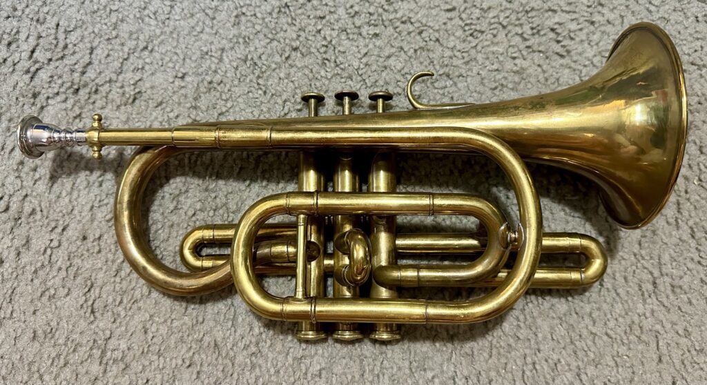 Halari Bb Cornet - Pre-1873! - Image 4