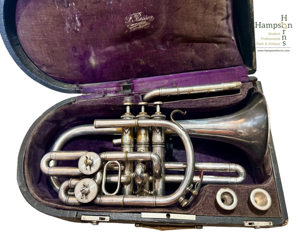 Besson C Cornet with Extra Slides c. 1907