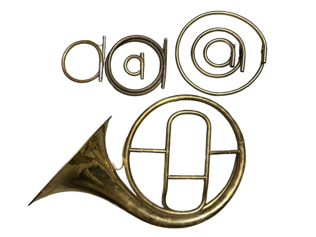 Hüller Natural Horn - Early 20th Century