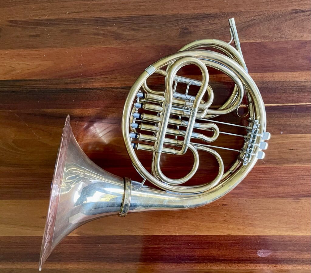 Vienna Horn with Screw Bell