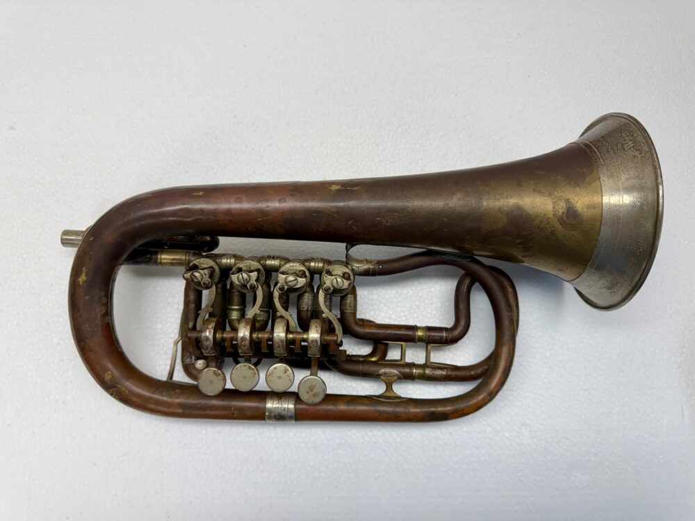 Late 19th Century Viennese 4v C Rotary Flugelhorn