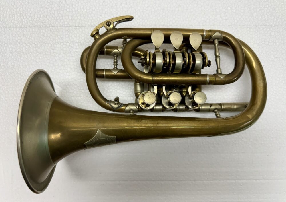 Glasel C Rotary Cornet with Bb Pigtail - Image 2