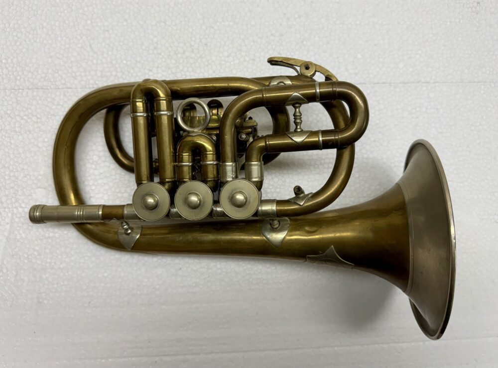 Glasel C Rotary Cornet with Bb Pigtail - Image 3