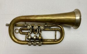 Schuster High Eb Rotary Cornet - Super Rare!