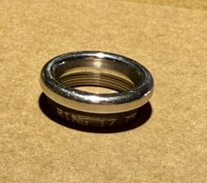 Houser Jon Ring 17.75 Stainless Steel