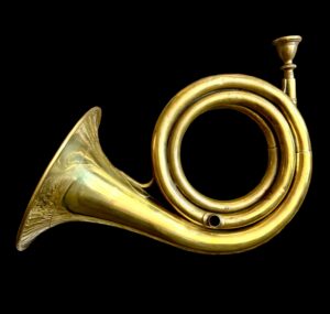 Posthorn in F with Bb Vent - Rare Antique!